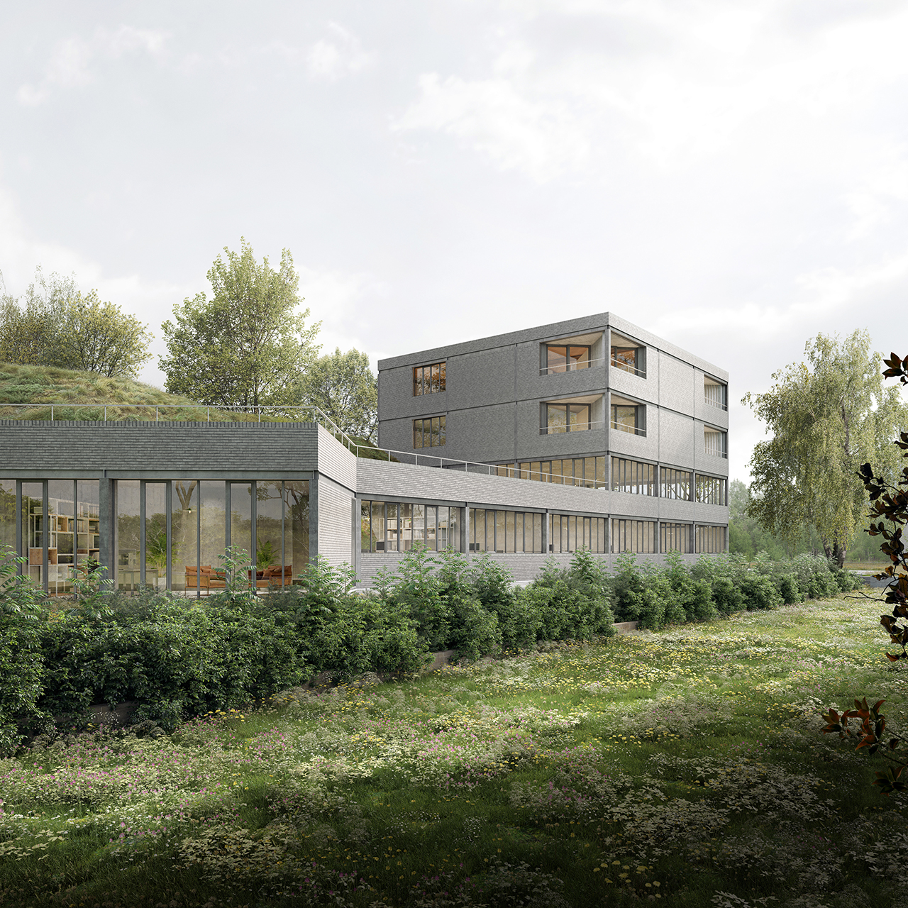 Saint Raphael, Competition for a youg worker's home 